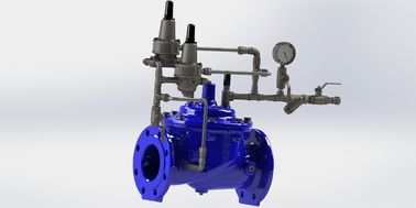Manual Aksi Tipe Surge Anticipating Valve Dengan Flange End Koneksi Dan Tekanan Maksimum PN25