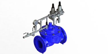 EPDM Karet Flange End Connection Surge Anticipating Control Valve Untuk Pengolahan Air