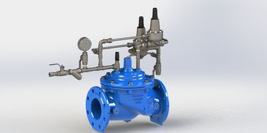 Nylon Perkuat Gelombang Anticipating Valve Dengan Anti Water Hammer Fungsi