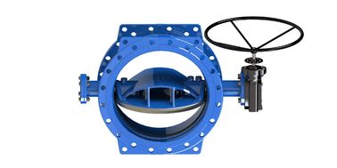 Duktil Iron Blue Double Eccentric Butterfly Valve Modulating / On Off tipe