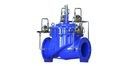 Epoxy dilapisi besi lentur Pompa Air Control Valve DN50mm