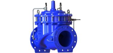 Epoxy dilapisi besi lentur Pompa Air Control Valve DN50mm