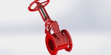 Torsi Operasi Ringan 12 Inch Fm Klep Gerbang Disetujui Dengan Segel EPDM