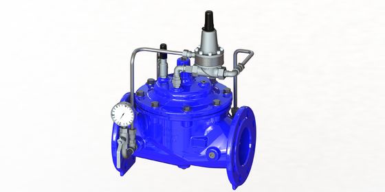 P500 Pilot Water Control Valve dengan kursi bodi EPDM dan bagian dalam SS304 untuk aplikasi industri